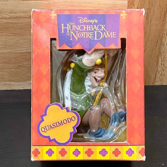 Vintage Disney QUASIMODO Hunchback of Notre Dame Grolier First Issue Ornament - Picture 1 of 14